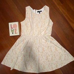 Heart Soul XL dress 👗 lace/beige/nude color lined
